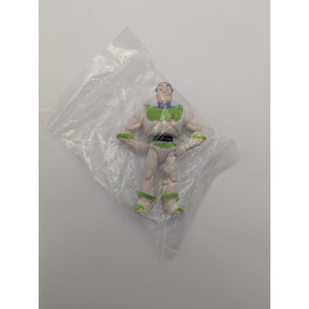 Vtg Sealed 1995 Disney NPI‎ Toy Story Buzz Lightyear Mini Figure General Mills